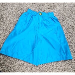 Vintage Ocean Pacific Board Shorts Sz Large Blue Nylon‎ Spandex 70s 80s USA Made